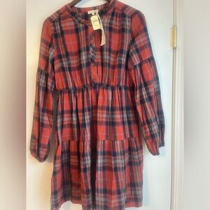 NWT Mystree by Anthropologie plaid dress